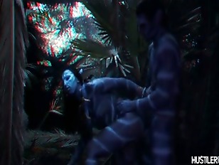 Parodia XXX del film Avatar 3D